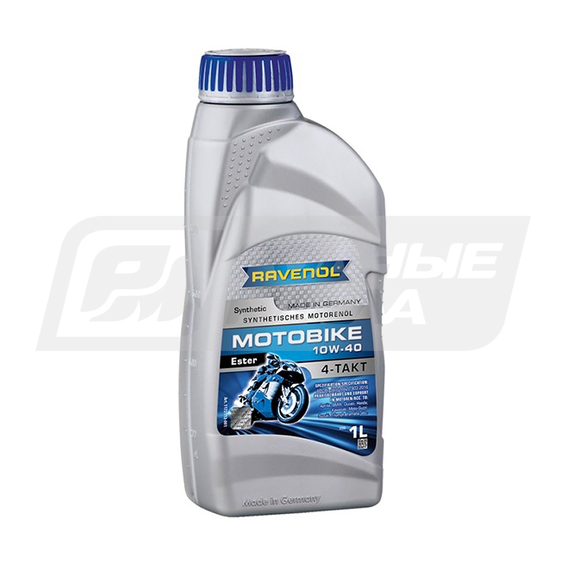 RAVENOL Motobike 4-T Ester 10W40, 1л 117211200101999